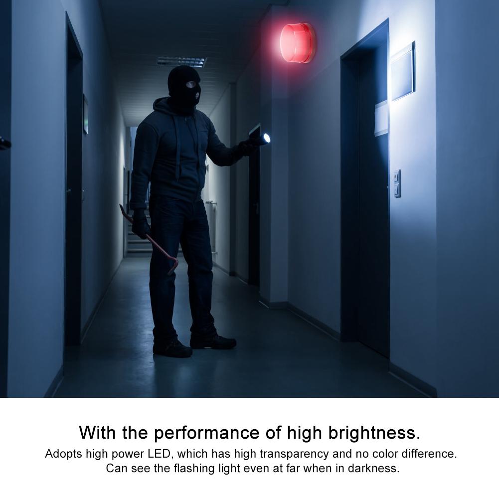 High Brightness 15 LEDs Emergency Strobe Safety Traffic Warning Signal Flashing Light(24V)