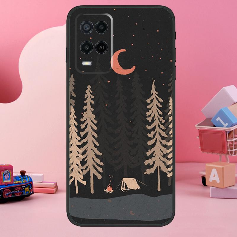 Summer Nights Case For Oppo A5 Pro A15 A17 A57 A77 A18 A38 A58 A78 A98 A94 A74 A54 A16 A76 A96 A40 A60 A80