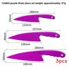 Kids Plastic Fruit Cutter With Sharp Corner Design For Birthday Cake And Dessert Cutting
