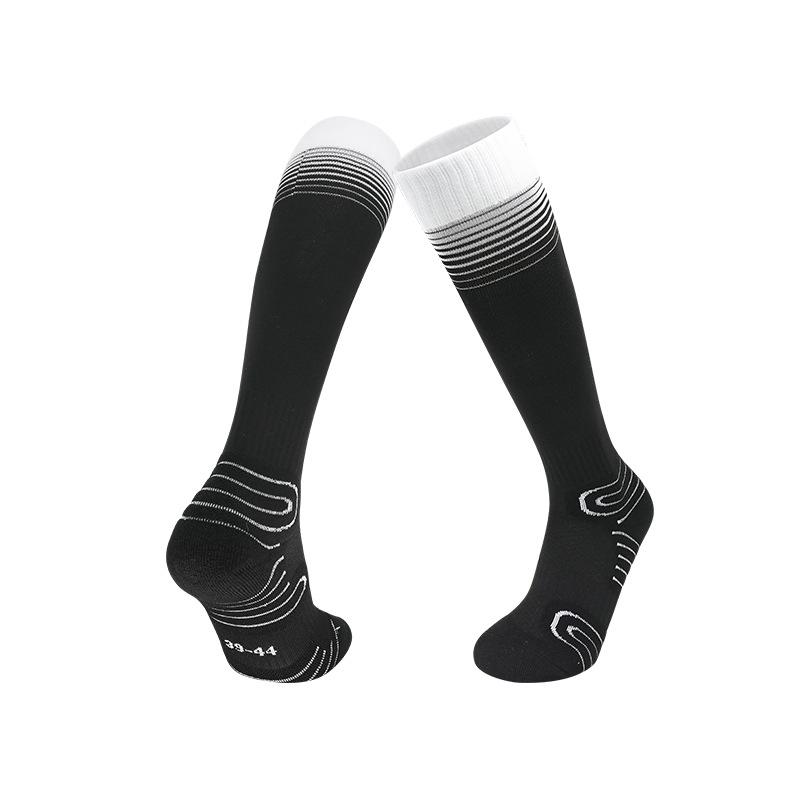 Summer Breathable Non-slip Professional World Cup Football Training Socks with Shock Absorption