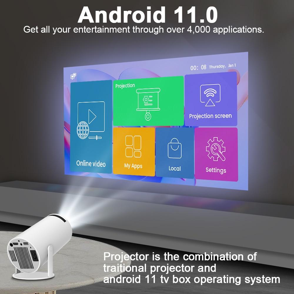 Toptro X7 Ingebouwde Netflix Projector Met 4k-ondersteuning, Smart