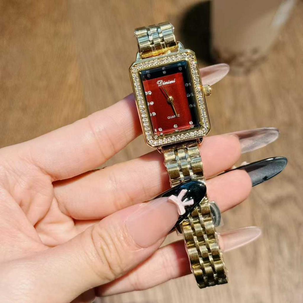 Steel Belt Women'S Watch Simple Women'S Watch Waterproof Temperament Square Watch Women