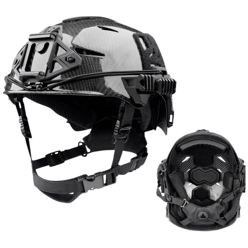 JJW Carbon Fiber Wendy3 Tactical Helmet