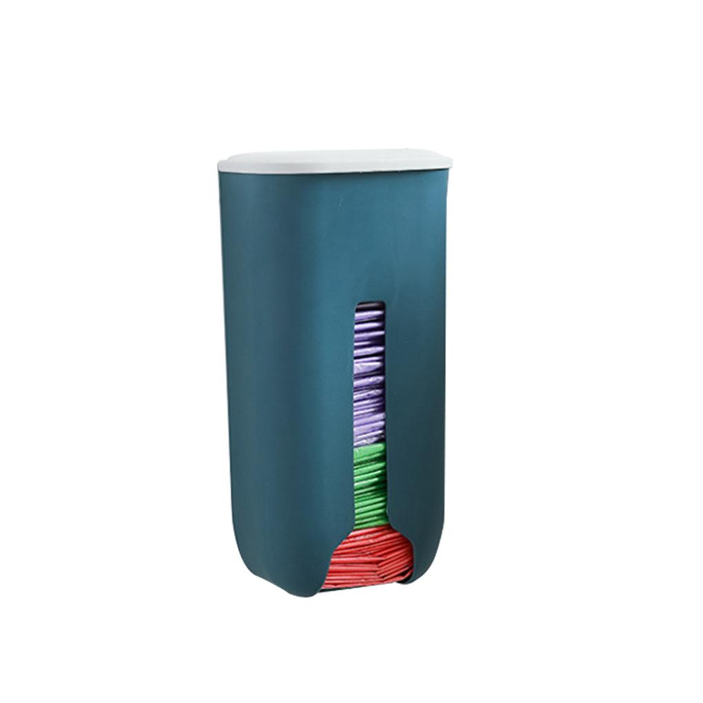 Wall Mounted Garbage Bags Storage Box Home Kitchen Plastic Pouch Case Space Saving Organizer