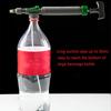 High Pressure Air Pump Manual Sprayer Adjustable Drink Bottle Spray Head Nozzle Garden Watering Tool for Home Garden
