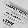 3D Car Stickers For Mini Cooper D SD Countryman Clubman Emblem Auto Body Letter Badge Trunk Decal Decoration Accessories