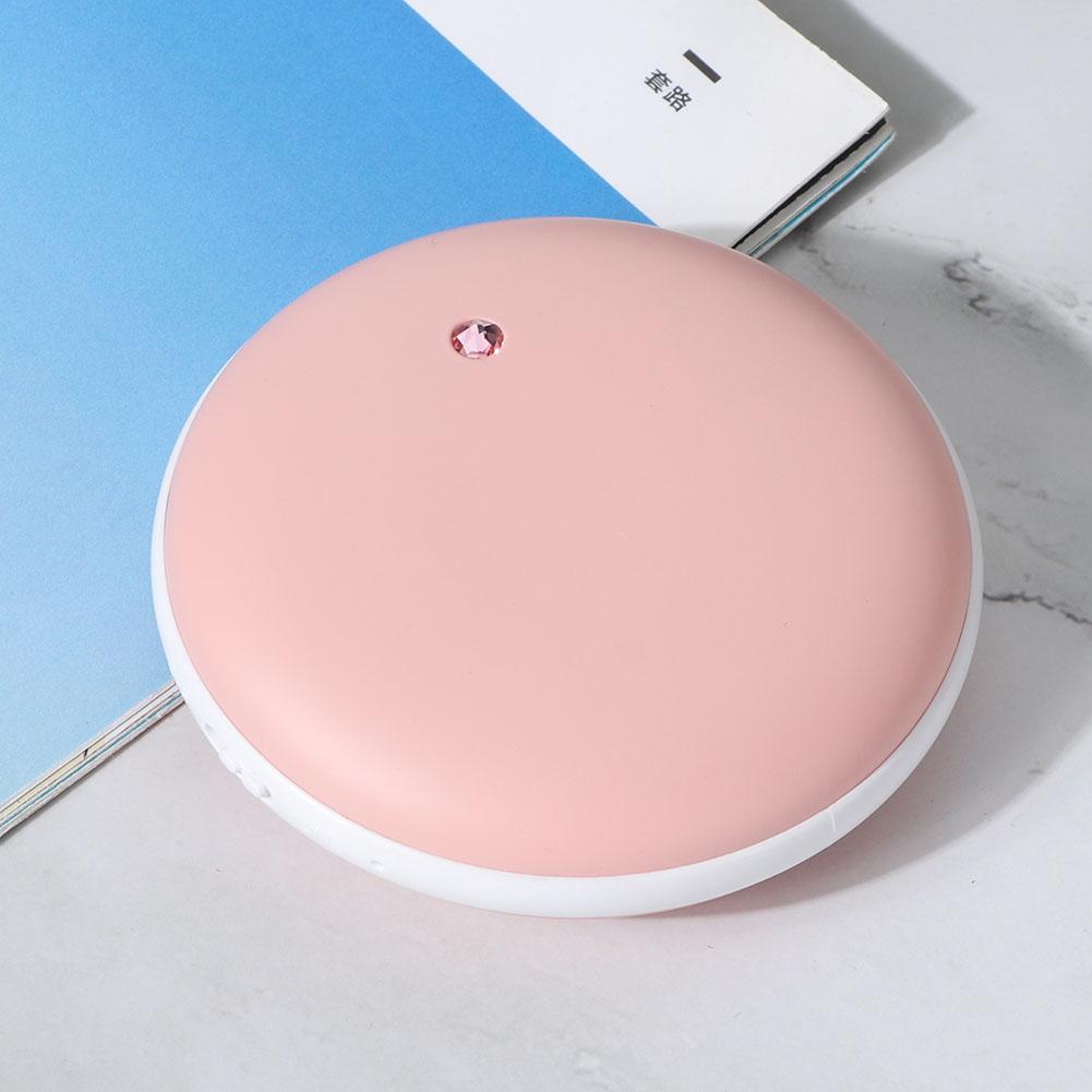 Mini Portable Cute Shape USB Hand Warmer for Winter Home Office Outdoor Travel Pink