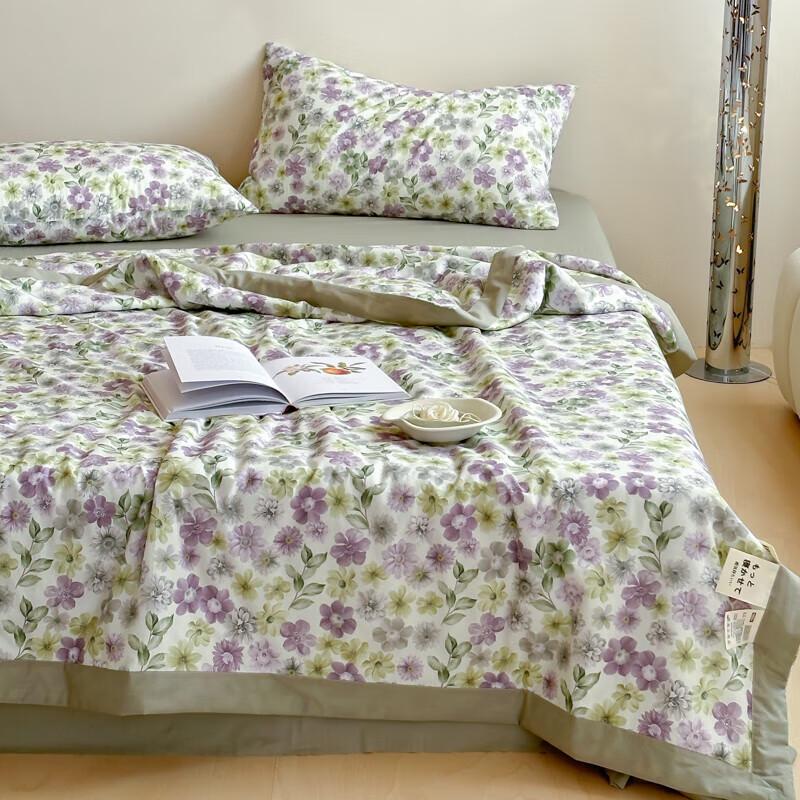 

Bao Xiang Wonderful Garden All-Cotton Gauze Summer Quilt