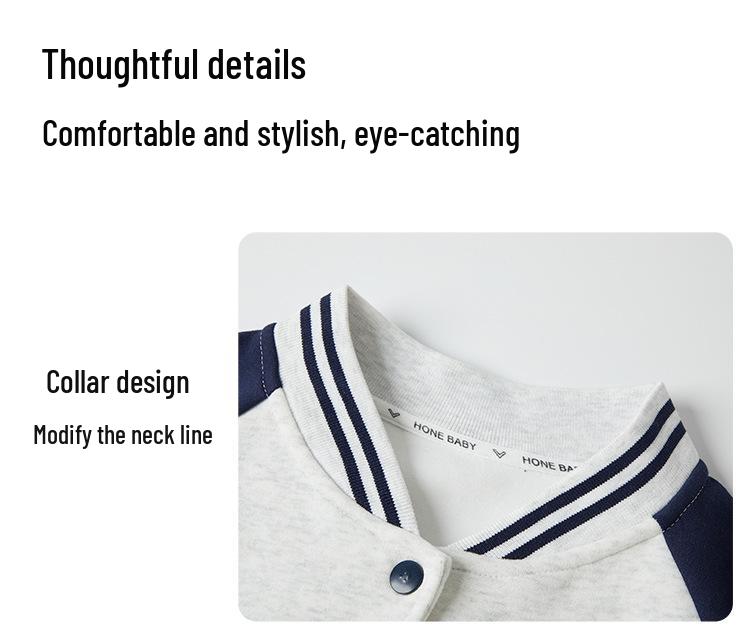 Girls' Spring/Autumn 2026 Casual Baseball Jacket - Stylish Medium & Large Children's Top Trendy Wear