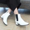Kerrijade Simple Square Chelsea Boots