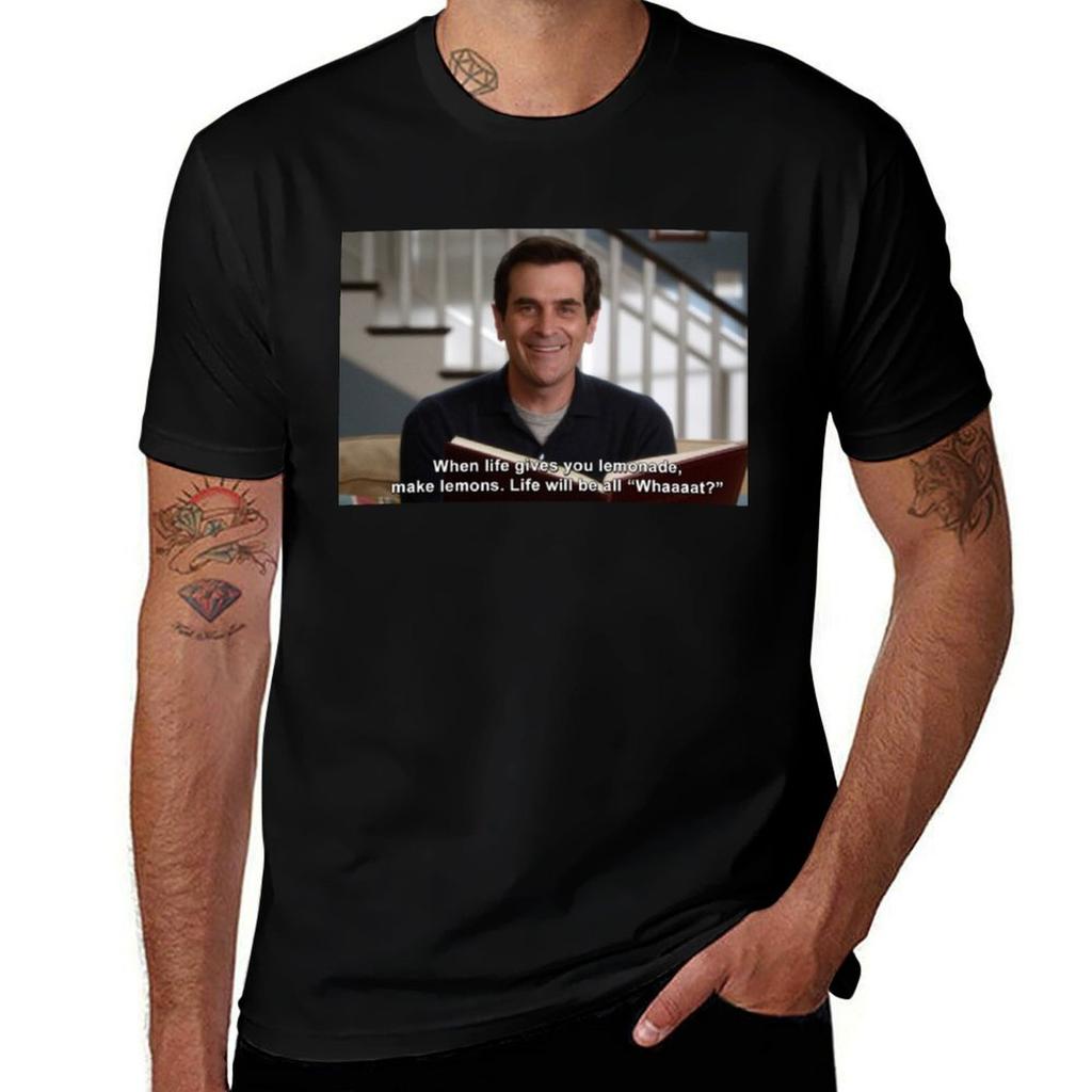 Phil Dunphy Modern Family Funny Quote Tshirt Retro Style Print Casual Top Tshirt