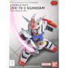 Bandai Original Sdcs Rx-78-2 Zaku Anime Action Figure Assembly Model Playthings Collectible Model Ornaments Gifts