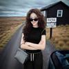 Black short-sleeved T-shirt women's summer new popular unique super good-looking slim and thin contrasting color temperament top