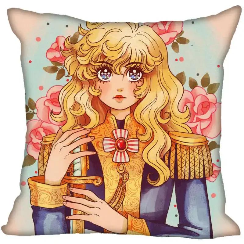 Anime The Rose of Versailles Pillow Cover Bedroom Home Office Decorative Pillowcase Square Zipper Pillow Cases Eco-Friendly 0406