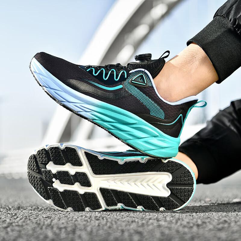 Men's shoes lightweight running shoes men's 2025 new breathable running shoes men's summer mesh shock-absorbing marathon sports shoes