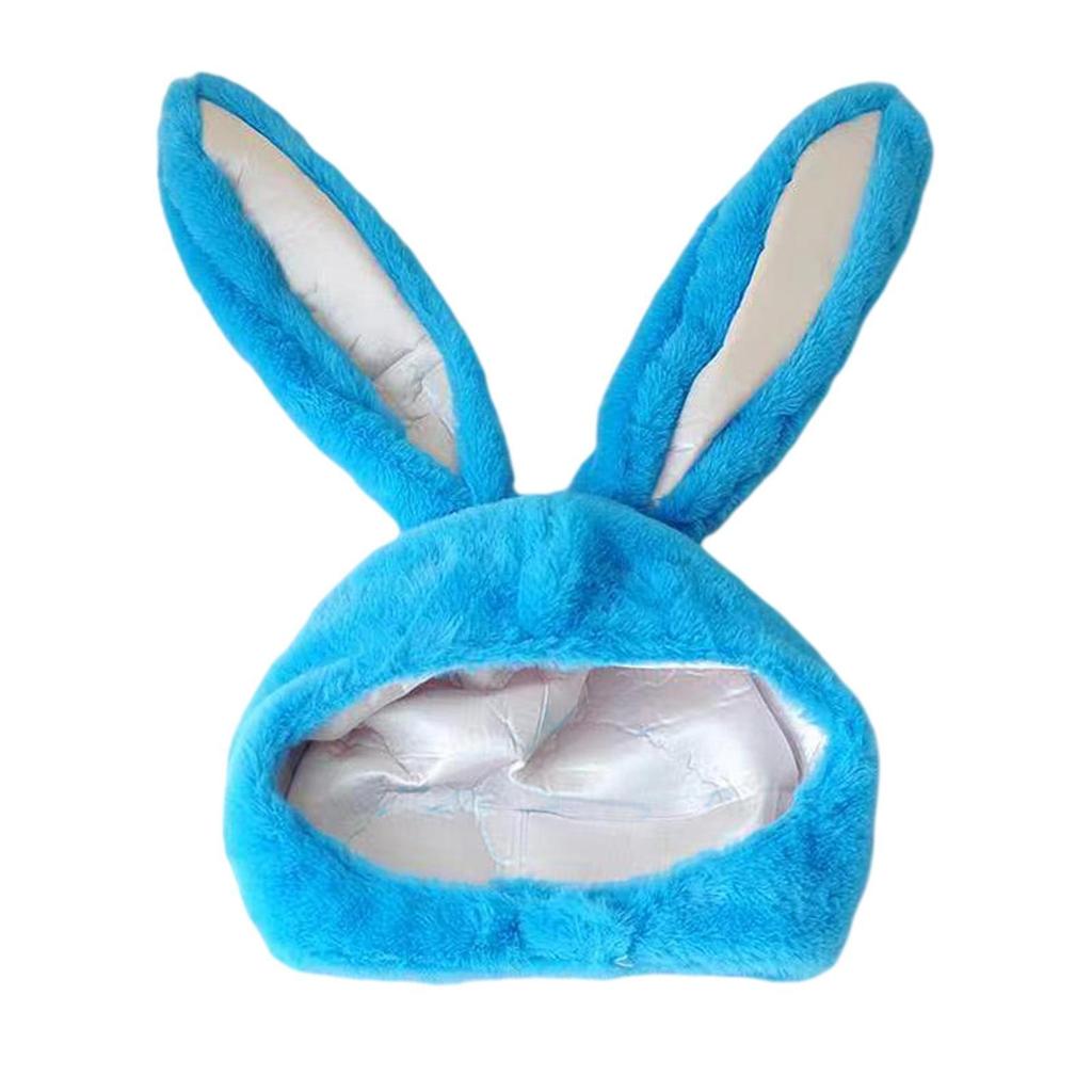 Soft Cotton Bunny Ears Hood Hat for Festive Selfies 65x02inch