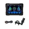 Authentic Wireless Carplay Motorcycle Android Auto 5 Inch Motorcycle GPS Navigation Waterproof Dual BT Dual CAM Recorder