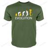 New Funny Casual T Shirt Alien Evolution Costume Alien Vs Predator Men's Summer Short Sleeve Top Cotton Design Tshirt Plus