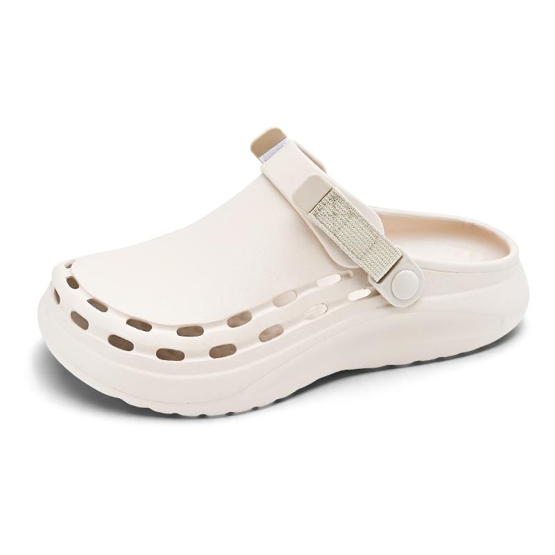 

Горячая Распродажа Мужские сандалии Eva Летние повседневные тапочки без застежек Нескользящие сандалии для мужчин Пляжные мужские шлепанцы Взрывной стиль 44-45 абрикосовый