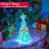 JOYFY15 i Prismatic Iridescent Julegrantlys Dekorasjoner Prismatic Christmas100 LED-lys for Julaften Nattdekor