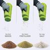 2L Hand Held Salt Spreader Manual Ice Melt & Fertilizer Distributor for Garden, Lawns, Sand, Grass Seed & Winter De-icing