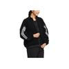 adidas Colorblock Gestreifte Jacke Damen Jacken Schwarz HM7455