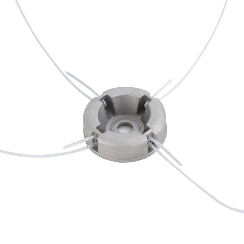 

Heavy Duty Aluminum Alloy Weeds Trimmer Head Cutter Head Replacement With Nylon Wire For Garden And Lawn Maintenance 1