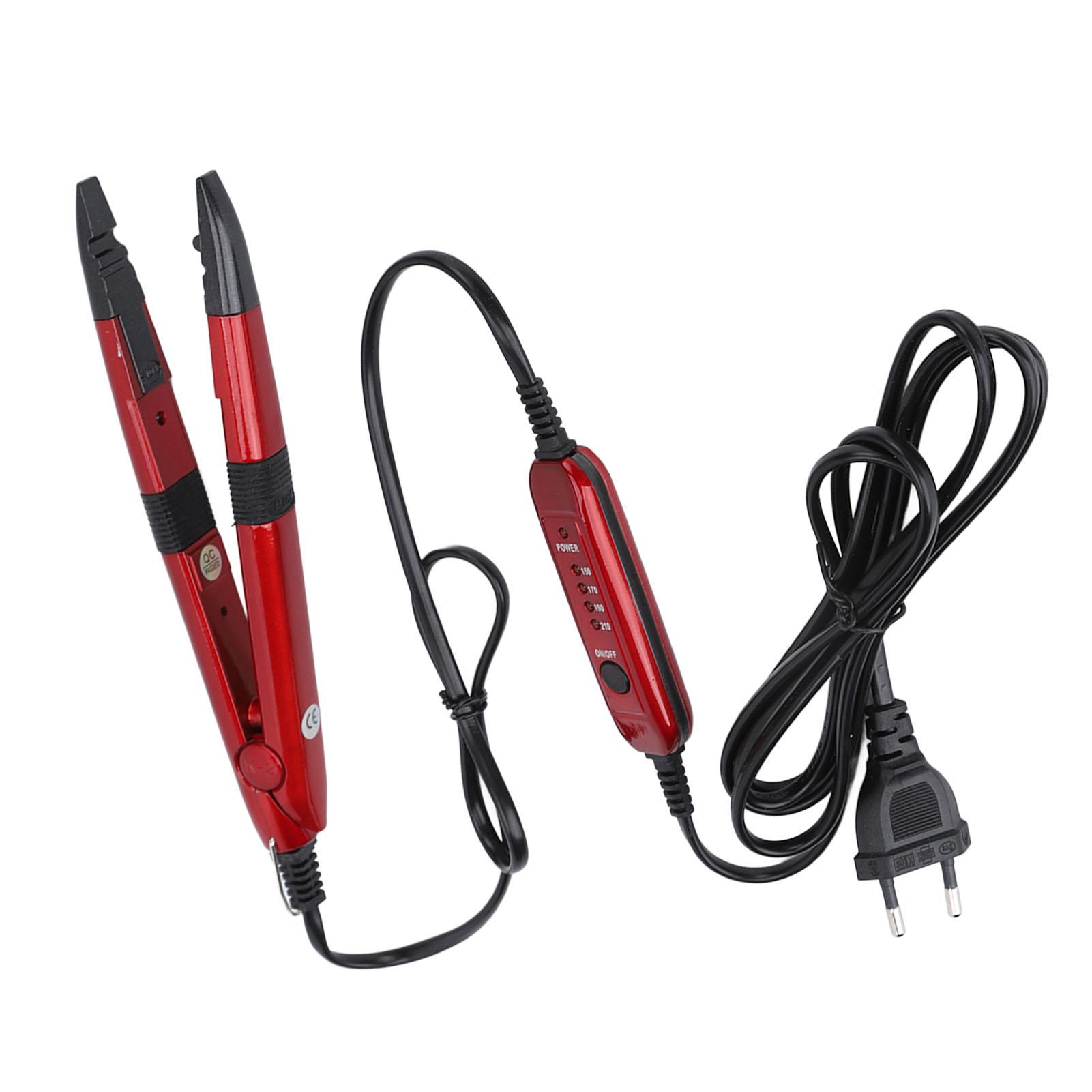 

Утюжок для наращивания волос Постоянная температура Термоизоляционный лист Наращивание волос Вязание крючком Волосы EU Plug