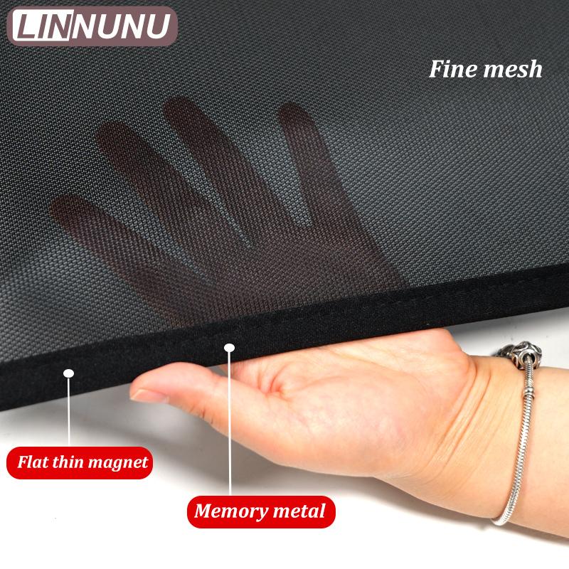 LINNUNU For VOLVO XC60 2008-2017-2025 Magenetic Car Sunshade Windshield Curtain Side  Window Sun Shade UV Protection accessories