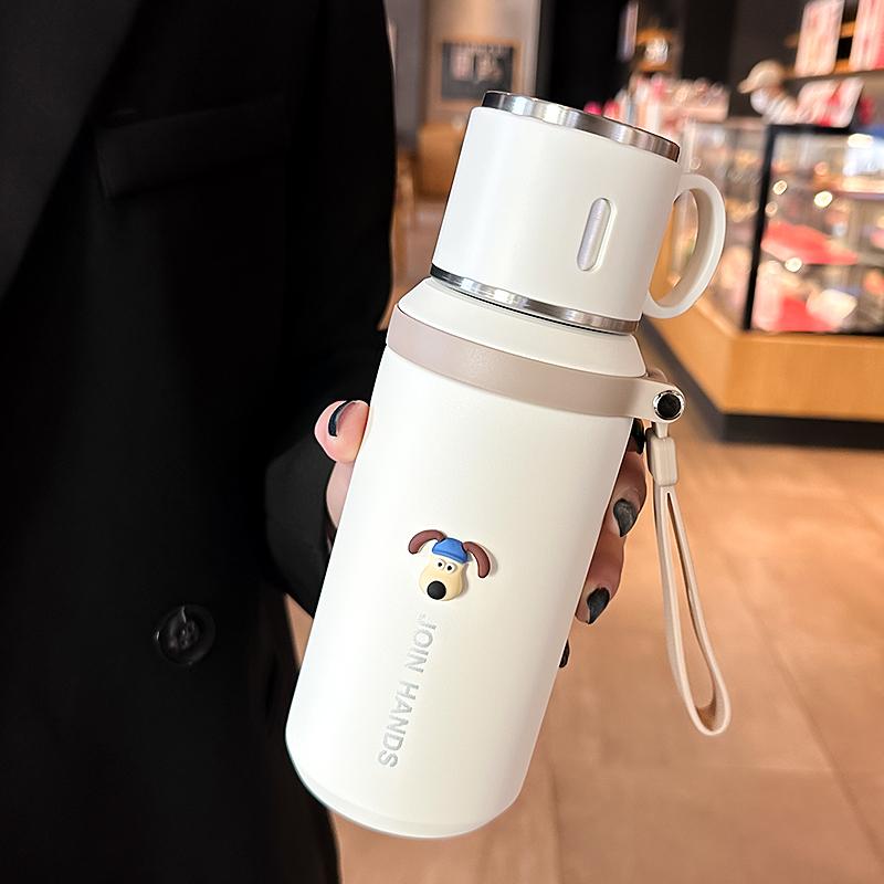 316 rostfritt stål teavskiljning stor kapacitet kopp lätt lyx högkvalitativ högkvalitativ flickors termosmugg