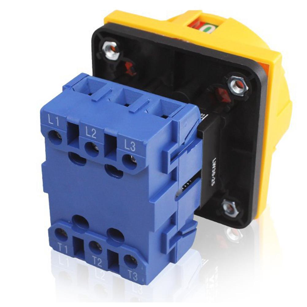 LW30 32A 3P Load Circuit Breaker Switch Rotary Power Cut Off Conversion Switch Thickened Copper Components