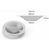 Yoshikawa Garbage Drain, 8cm Inner Diameter, Made in Japan, Anti-Clogging, for Unit Baths, Product Number 2014067