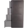 CURVER Regal mit 4 Schubladen Schrank Kommode Badezimmer Rattan 4X14L