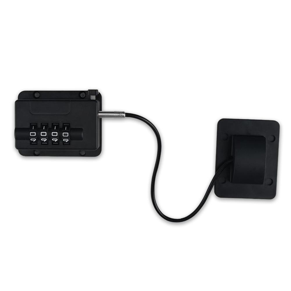 Anti-pinch Hand Refrigerator Door Coded Lock No Drilling Cabinet Lock  for Home