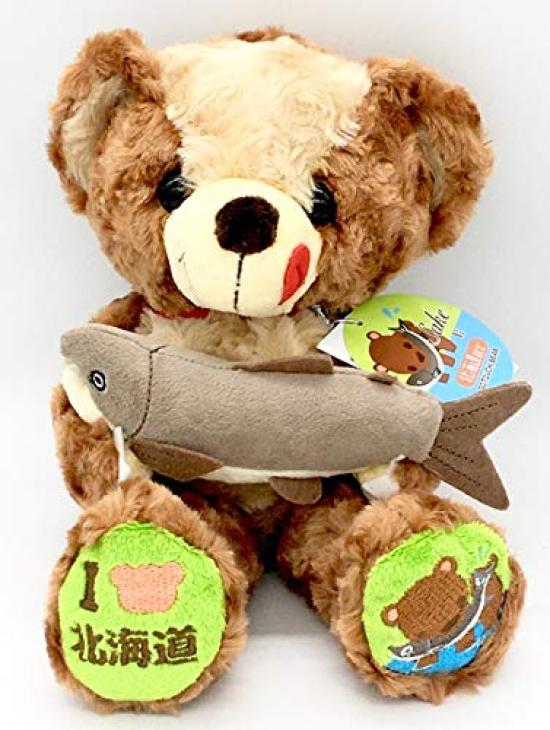 Local Bear - Hokkaido Salmon Plush Toy S - Fujini Sei [Hokkaido Limited Edition]