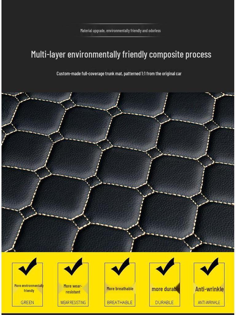 Volkswagen Trunk Mat for Teramont, Lamando, Lavida, T-Cross, Tacqua, Viloran, Touran, and Phideon