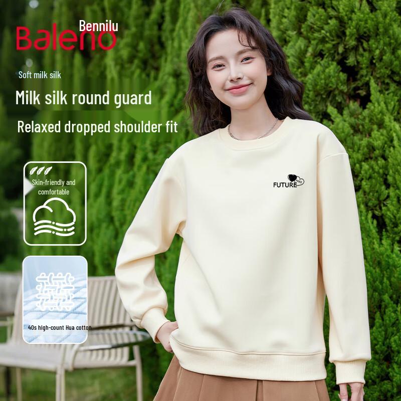 Baleno Women s Loose Round Neck Sweatshirt M