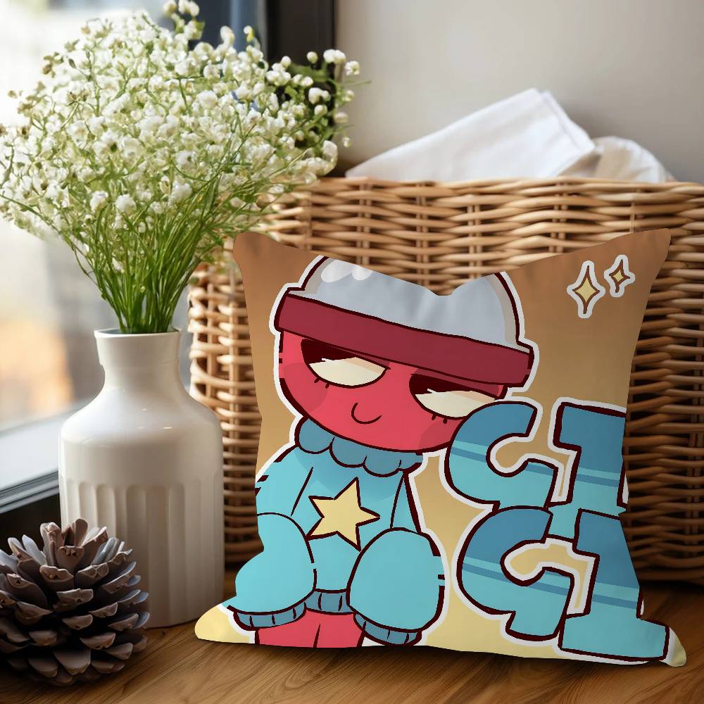 Game D-Dandys W-World Pillow Cover Design Cushion Cover Decor Holiday Decorati