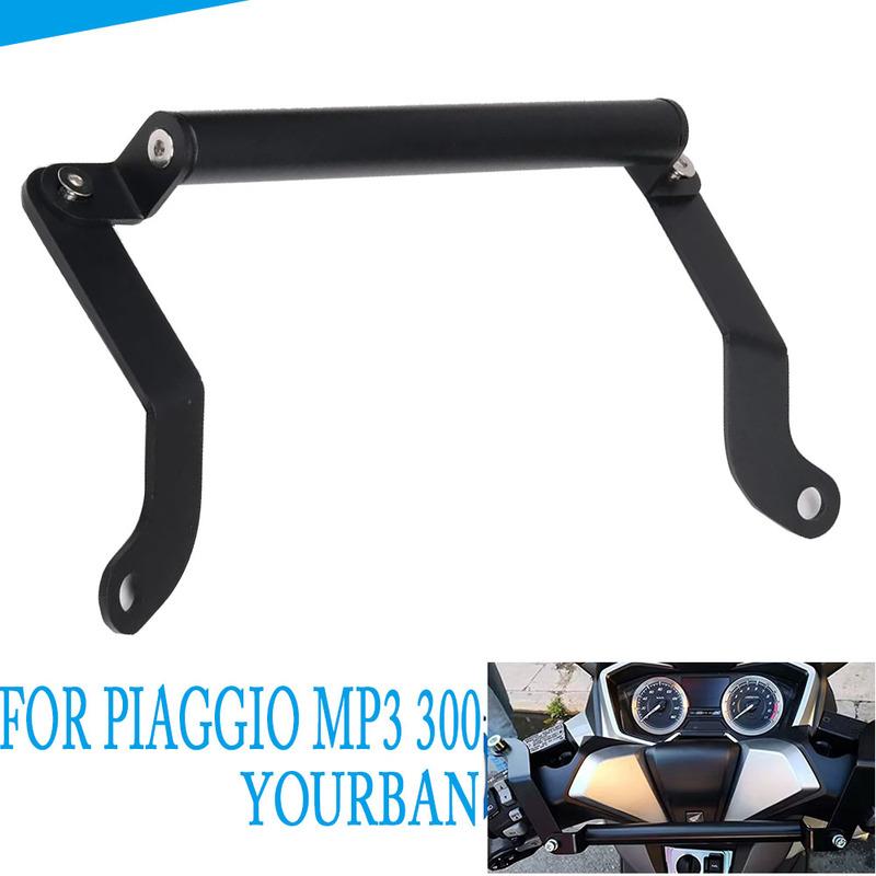For PIAGGIO MP3 300 Yourban Motorcycle Accessories Phone Holder GSP Navigation Bracket Support Bar