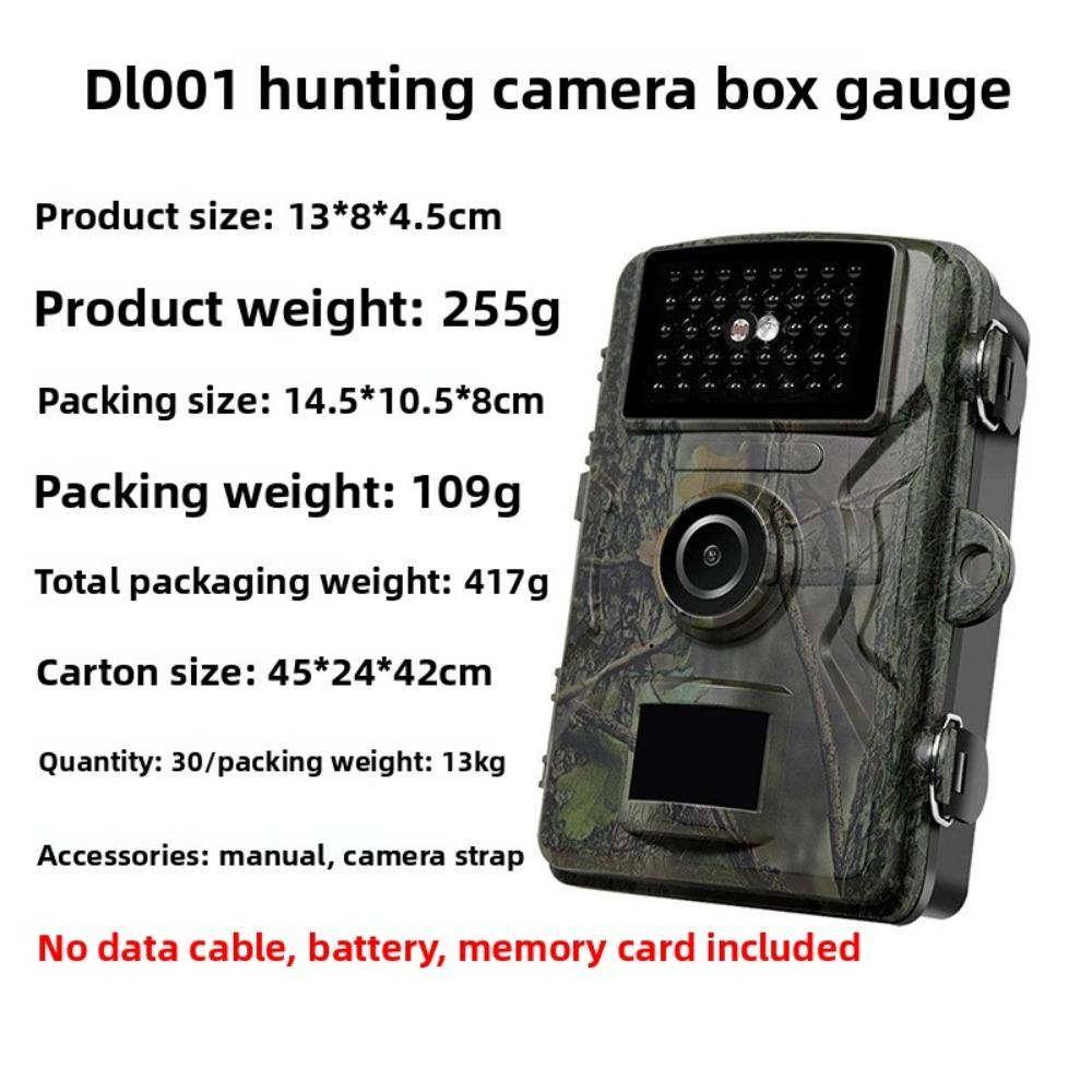 Hunting Camera Field Surveillance Camera Waterproof IP66 Infrared Night Vision Camera for Orchard Farm Outdoors