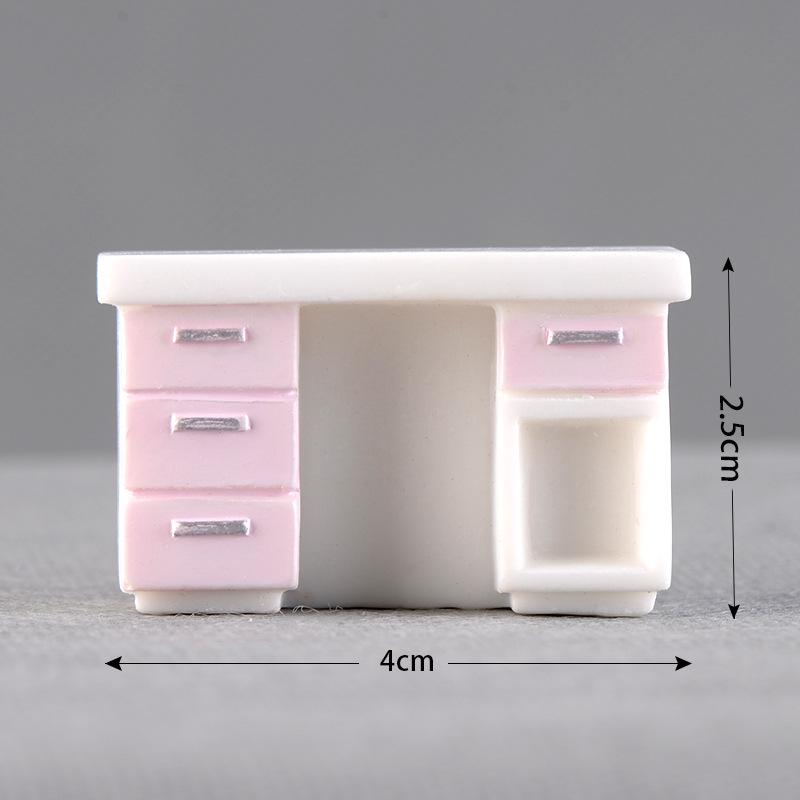 Dollhouse Furniture Miniature Mini Furniture Modern House Figure Model Dollhouse Toy Children Birthday Gifts Hogar Y Decoracion