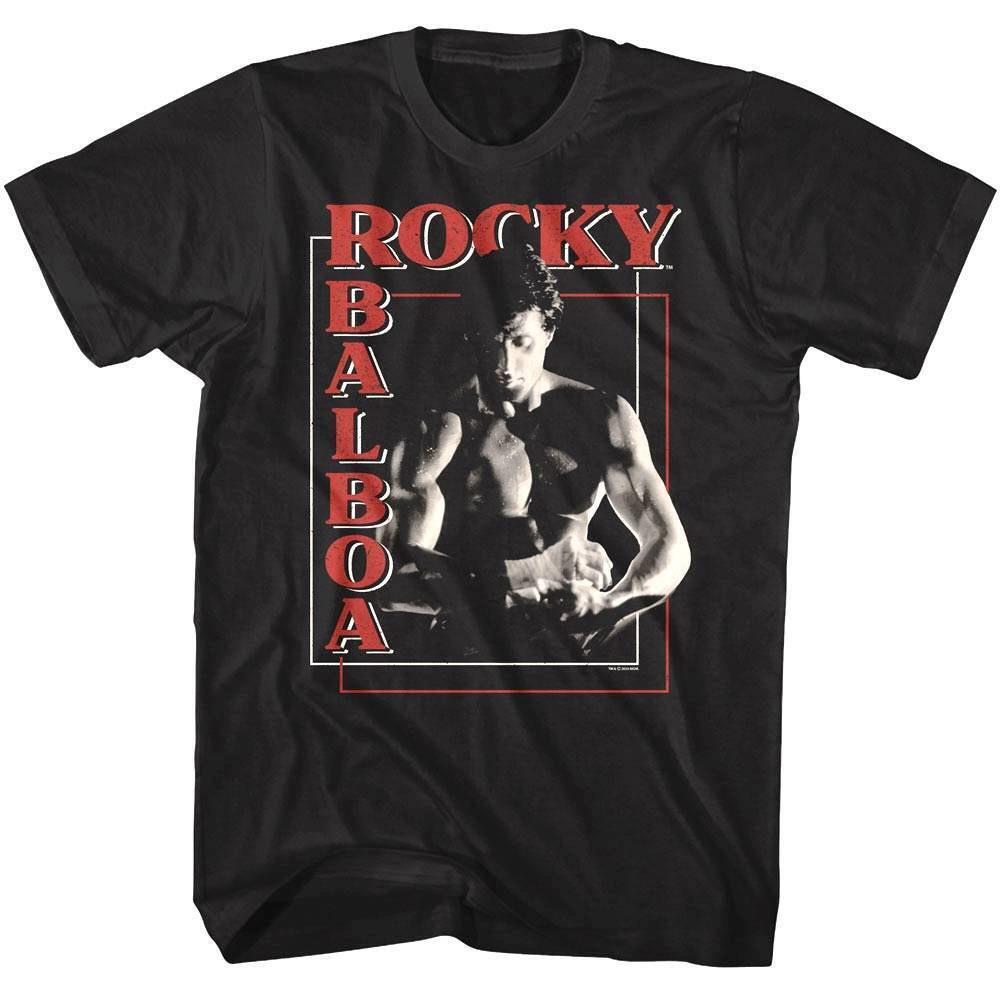 Rocky Balboa Shadow Boxer Men T Shirt S