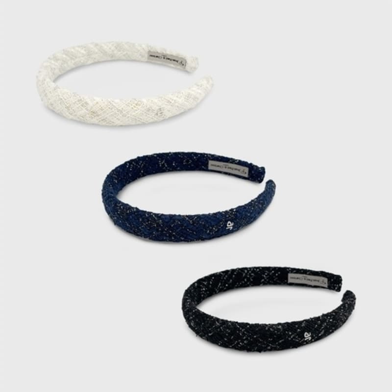 Jean Paul Clarisse Tweed Hairband JP-25-106HB