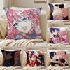 Isekai Romantic Light Novel Comic 7th TTime Loop Cushion Cover Pillowcase Antidustmite living Room Sofa Decor Cushion Room
