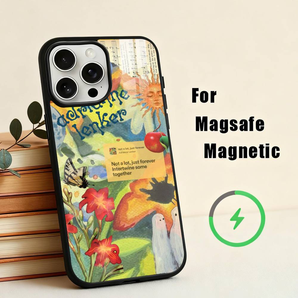 A-Adrianne L-Lenker Album Art   Phone Case For iPhone17,16,15,14,13,12,11 Plus,Pro Max Magnetic For Magsafe Wireless Charging