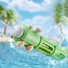 Pull-Back Water Shooter 6-10M Range Squirt Toys with Moving Wheels Exciting Outdoor Water Toy for Kids