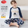 Langsha Boy's Pure Cotton Long Sleeve Pajama Set