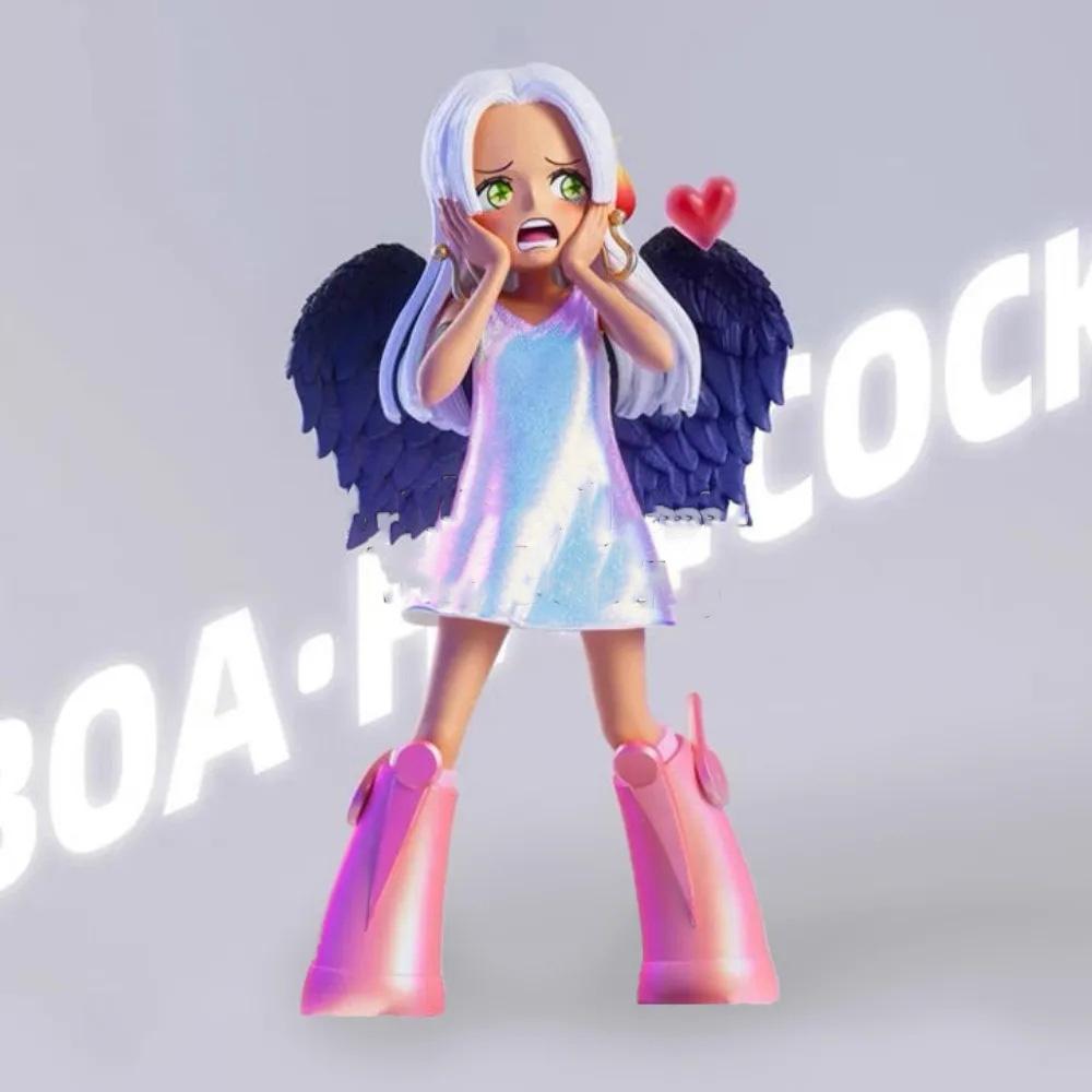 Anime One Piece Figure Boa·hancock Figure Seraphim Hancock 14.5cm Pvc statue Collection Model Toys For Children Gifts