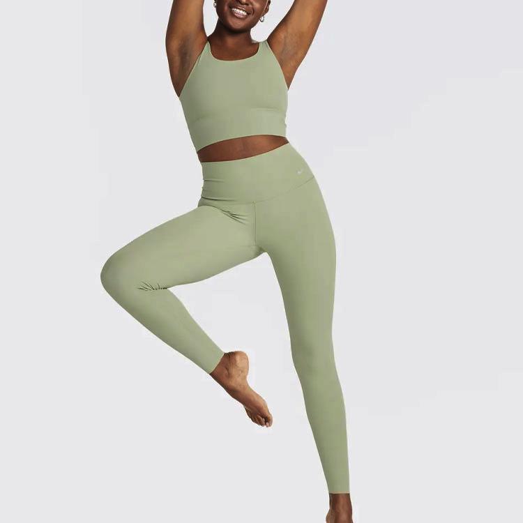 New Nike SS23 Athletic Trousers Women's Oil Green DQ6014-386