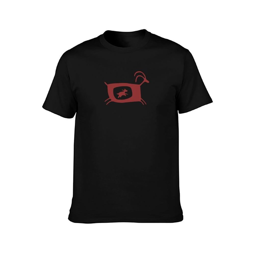 petroglyph animal pregnant TShirt Street Art Print Tee Shirt